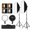 Professinal Studio Photography Softbox LED-Beleuchtungsset