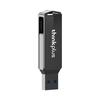 thinkplus MU254 16 GB USB3.0+Type-C Dual-Port Metal U Disk Drehbares USB-Flash-Laufwerk Hochgeschwindigkeitsübertragung für Telefon PC Laptop