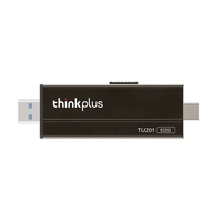thinkplus TU201 512 GB Typ-C + USB 3.0 Tragbares Solid-State-U-Festplattenlaufwerk mit zwei Anschlüssen Hochgeschwindigkeits-USB-Flash-Laufwerk für Smartphones,  PCs,  Laptops