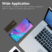 thinkplus TU202 512 GB USB3.0/Type-C Dual-Port Portable Solid State U Disk Hochgeschwindigkeits-USB-Flash-Laufwerk für Smartphone PC Laptop