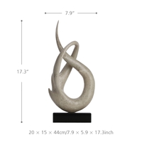 Thomas Gymnastische Figur Moderne Skulptur Abstrakte Skulptur Resin Skulptur