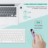 Three Mode 2.4G + BT3.0 + 5.0 Drahtlose optische Stiftmaus 800/1200 / 1600DPI Wiederaufladbare Taschenstiftmaus für PC Laptop Computer Grau