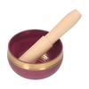 Tibetanische Klangschale Set Buddha Klangschale und Holzhammer Charkaschale Meditationsklangschale mit Schlägel Holzstab zum Heilen Achtsamkeit Entspannung Yoga