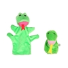 Tiere Handpuppen Fingerpuppen Geschichte Zeit Pädagogische Puppe Set Karikatur Tiere Mutter Baby für Kinder zeigt Spielzeit Schulen 2Pcs Hund