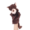 Tiere Handpuppen Fingerpuppen Geschichte Zeit Pädagogische Puppe Set Karikatur Tiere Mutter Baby für Kinder zeigt Spielzeit Schulen 2Pcs Hund