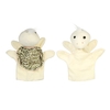 Tiere Handpuppen Fingerpuppen Geschichte Zeit Pädagogische Puppe Set Karikatur Tiere Mutter Baby für Kinder zeigt Spielzeit Schulen 2Pcs Hund