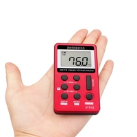 TIVDIO V-112 Portables AM / FM Stereoradio mit Kopfhörer