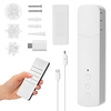 TM616EGB Tuya WiFi Wiederaufladbarer intelligenter Zugperlenvorhang Motor Intelligentes Zuhause mit WiFi-Konverter Mobiltelefon APP-Steuerung Sprachsteuerung Leise Kompatibel mit Alexa Google Home