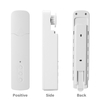 TM616EGB Tuya WiFi Wiederaufladbarer intelligenter Zugperlenvorhang Motor Intelligentes Zuhause mit WiFi-Konverter Mobiltelefon APP-Steuerung Sprachsteuerung Leise Kompatibel mit Alexa Google Home