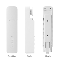 TM616EGB Tuya WiFi Wiederaufladbarer intelligenter Zugperlenvorhang Motor Intelligentes Zuhause mit WiFi-Konverter Mobiltelefon APP-Steuerung Sprachsteuerung Leise Kompatibel mit Alexa Google Home