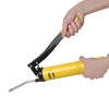 TNI-U TU-921 Heavy Duty Professional Hebelgriff 450cc Fettpistole enthält 10, 5 "Flex-Schlauch & 5" Starre Verlängerung mit Koppler
