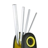 TNI-U TU-BM-070 7-teiliges,  faltbares Innensechskantschlüssel-Schraubenzieher-Set,  metrisch 2, 0 / 2, 5 / 3, 0 / 4, 0 / 5, 0 / 6, 0 / 8, 0 mm