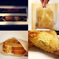 Toasterbeutel Wiederverwendbarer,  hitzebeständiger PTFE-Toasterbeutel für gegrilltes Käsesandwichbrot
