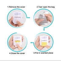 Toilette Nachtlicht Badezimmer Körper Bewegung aktiviert Ein / Aus Sitz Sensor Lampe 16 LED PIR Auto-Sensing Toilette UV Ultraviolett Nachtlampe
