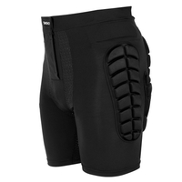 TOM SHOO Protective Padded Shorts Hip Butt Pad Schlagfestigkeit Atmungsaktive Sportbekleidung zum Skifahren Snowboarden Skating