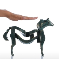 Tomfeel Abstractionism Cattle Resin Skulptur Wohnkultur Moderne Kunst Figurine