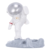 Tomfeel Astronaut Handy Halter Panel PC Halterung Harz Ornament DIY Halter Büro Wohnzimmer und Schreibtisch Dekoration Geschenk Goldene & silbrig