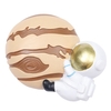 Tomfeel Astronaut Kühlschrank Magnetit Harz Magnetit 3D Planeten Magnetiten Kühlschrank Tafel,  Foto wand Hinweis Aufkleber Personalisierte Hause Dekorationen Spaß Geschenke