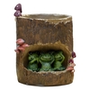 Tomfeel Baumstumpf Sukkulenten Blumentopf Cartoon Pastoralen Stil Tier Blumentopf Harz Topf Garten Micro-scape Topfpflanze Büro schreibtisch Ornament Dekorative Geschenk