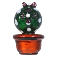 Tomfeel Bunte Kaktus Skulptur Handgemachte Glas Ornament Mini Glas Figurine Geschenk Paket Wohnkultur Multicolor