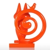 Tomfeel Hide-and-Seek-Harz-Skulptur Wohnkultur Moderne Kunst Figurine Tier-Statue Fiberglas