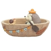 Tomfeel Igel Sukkulente Blumentopf Cartoon Pastoralen Stil Harz Blumentopf Garten Micro-scape Topfpflanze Büro Schreibtisch Ornament dekorative Geschenk Lagerung