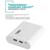 TOMO P4 18650 Li-Ion-Akkuladegerät Micro-USB-Eingang Dual Output Smart Power Bank Tragbares Ladegerät für Mobiltelefone