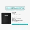 TOMO T4 18650 Lithium-Ionen-Akku-Ladegerät 2 Input Case 5V 2A Ausgangsleistung Bank Externer USB-Ladegerät mit Intelligent LCD-Display für Mobiltelefone