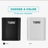 TOMO T4 18650 Lithium-Ionen-Akku-Ladegerät 2 Input Case 5V 2A Ausgangsleistung Bank Externer USB-Ladegerät mit Intelligent LCD-Display für Mobiltelefone