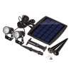 Tomshine 130LM 2W Dual Solar Powered Spotlights Weiß