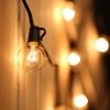 Tomshine 175W 25FT E12 G40 Glühlampe String Light mit 2 Ersatzlampen