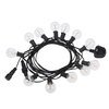 Tomshine 2er Pack AC 220-240 V 6, 5 m E12 Base G40 LED Lichterketten 12 + 1 Glühbirnen IP44 Wasserdicht