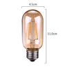 TOMSHINE 2W T45 LED-Glühlampe Licht AC220-240V E27 Tawny Vintage Retro Ferien Festival Dekorationen Warm White