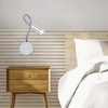 Tomshine 3W LED Wandleuchte Nachttischlampe Soft Flexible verstellbare Röhre mit Schalter