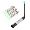 Tomshine 4PCS 2.4G ISM drahtloser DMX512 Übermittler-Empfänger-Installationssatz