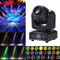 Tomshine AC 100-240V 30W Mini Moving Heads Bühnenlicht 8 Gobos & insgesamt 15 Farben