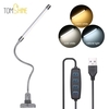 Tomshine DC5V 20 LEDs Clamp Clip-on Schreibtischleuchte USB Powered Table Lamp