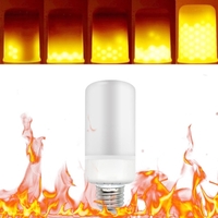Tomshine E27 LED Flamme flackernde Wirkung Feuer Glühbirne
