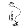 Tomshine USB Clip-on Light mit 3 Farbmodi 10 Helligkeit dimmbar 18 LEDs Leselampen Augenschutz Kinder Schreibtischlampe