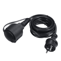 Tomshine Verlängerungskabel Kabel 3Meter / 9.8Feet IP65 Wasserbeständigkeit AC85-265V Maximale Leistung 1400W für Lichterketten