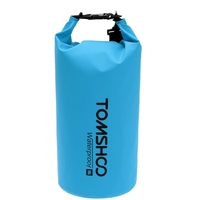TOMSHOO 10L / 20L Outdoor wasserabweisend Trockenbeutel Sackaufbewahrungstasche mit wasserdichtem Handytasche für Reisen Rafting Bootfahren Kajakfahren Kanufahren Camping Snowboarden