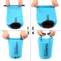 TOMSHOO 10L / 20L Outdoor wasserabweisend Trockenbeutel Sackaufbewahrungstasche mit wasserdichtem Handytasche für Reisen Rafting Bootfahren Kajakfahren Kanufahren Camping Snowboarden