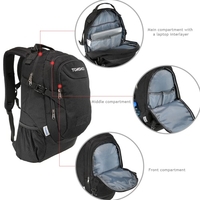 TOMSHOO 25L Outdoor-Sport-Rucksack Tactical-Pack Reisetasche