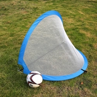 TOMSHOO 2ST Pop Up Fußball-Ziel tragbare Fußball Nets mit Tragetasche Größen 2.3feet / 4feet / 6feet
