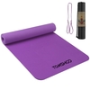 TOMSHOO 72, 05 × 24, 01 Zoll Tragbare Yogamatte Verdicken Sie die Sportmatte Anti-Rutsch-Trainingsmatte für Fitness-Workouts mit Tragegurt und Aufbewahrungstasche