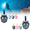 TOMSHOO Erwachsene weibliche und jugendliche Schwimmen Tauchen Schnorchel Maske mit Action Gopro Mount