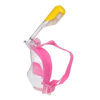 TOMSHOO Erwachsene weibliche und jugendliche Schwimmen Tauchen Schnorchel Maske mit Action Gopro Mount