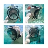 TOMSHOO Erwachsene weibliche und jugendliche Schwimmen Tauchen Schnorchel Maske