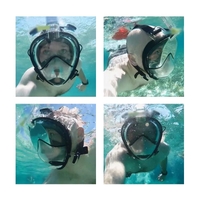 TOMSHOO Erwachsene weibliche und jugendliche Schwimmen Tauchen Schnorchel Maske