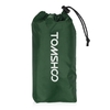 TOMSHOO Multifunktionale Leichte Regenjacke mit Kapuze Wandern Radfahren Regen Abdeckung Poncho Regenmantel Outdoor Camping Zelt Matte